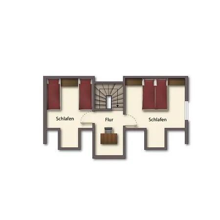 Blockhaus Robinson Crusoe - 1 Reihe Meerblick Hébergement de vacances Sassnitz