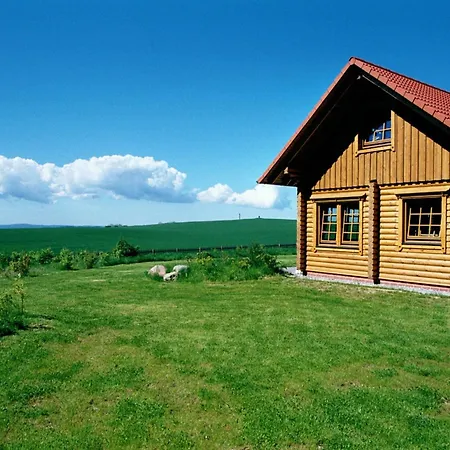 Feriehus Blockhaus Robinson Crusoe - 1 Reihe Meerblick *