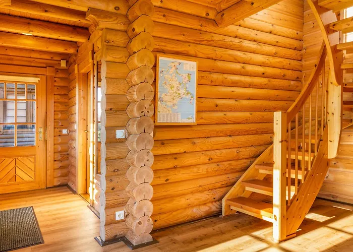 Feriehus Blockhaus Robinson Crusoe - 1 Reihe Meerblick Sassnitz